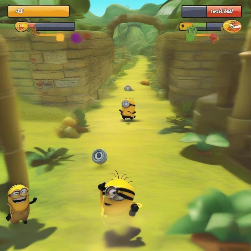 Chinh phục đường đua chuối: Bí kíp chơi game Minion Run ăn chuối