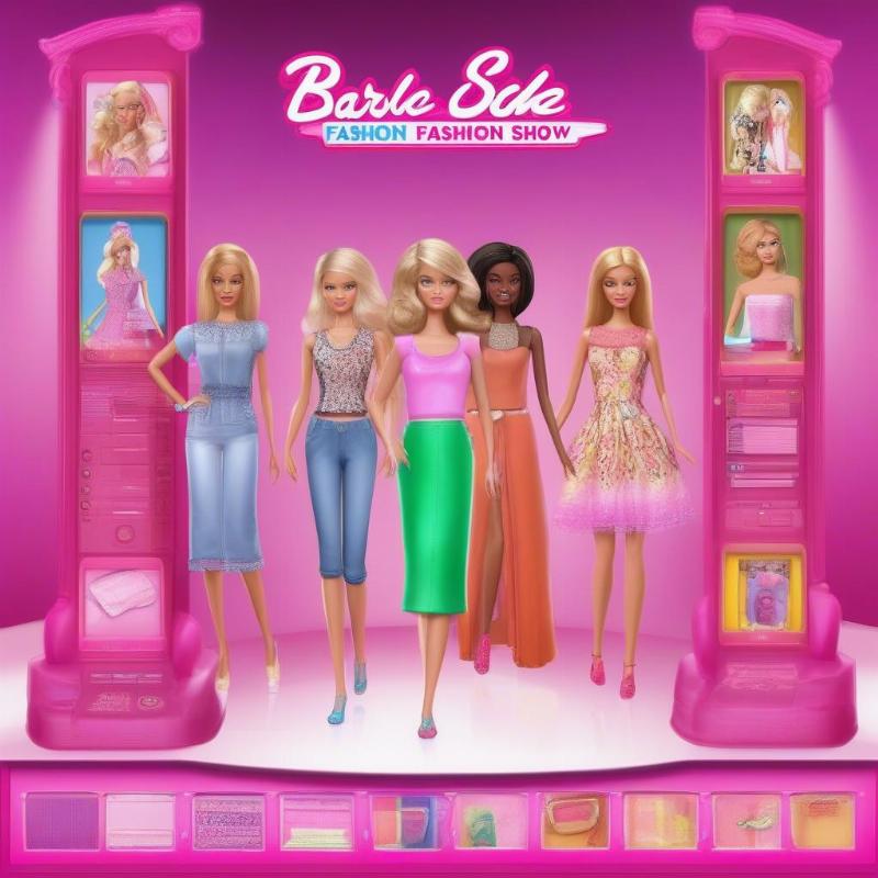 Barbie Fashion Show PC Game: Lắc lư cùng thế giới thời trang ảo