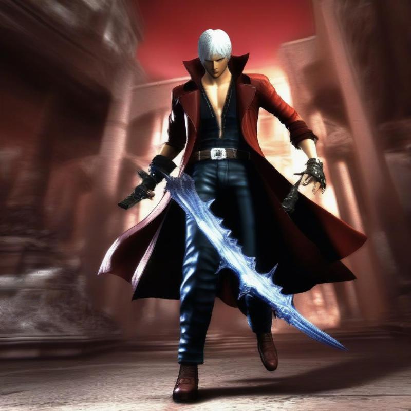 Devil May Cry 3 trên PS2: Trận chiến giữa Dante và Vergil