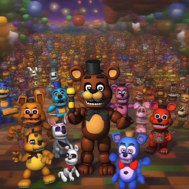 FNAF World Miễn Phí trên Game Jolt