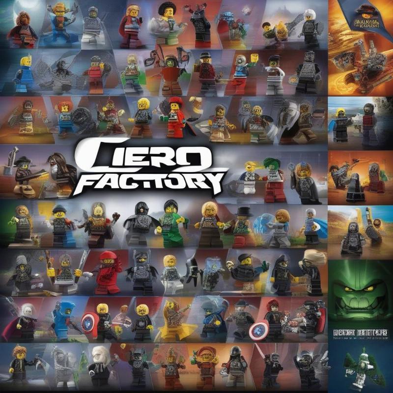 Các phiên bản Lego Hero Factory game