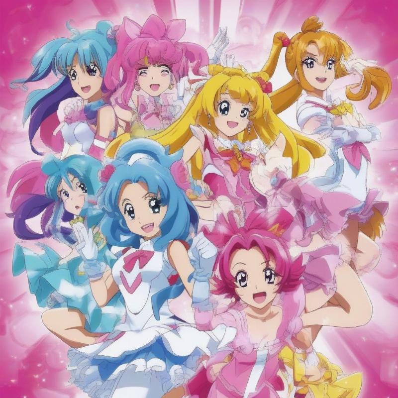 Khám Phá Thế Giới Game Nhung Co Gai Xinh Dep Pretty Cure 4