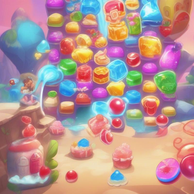 Tính Năng Đặc Biệt Jelly Soda Crush Game