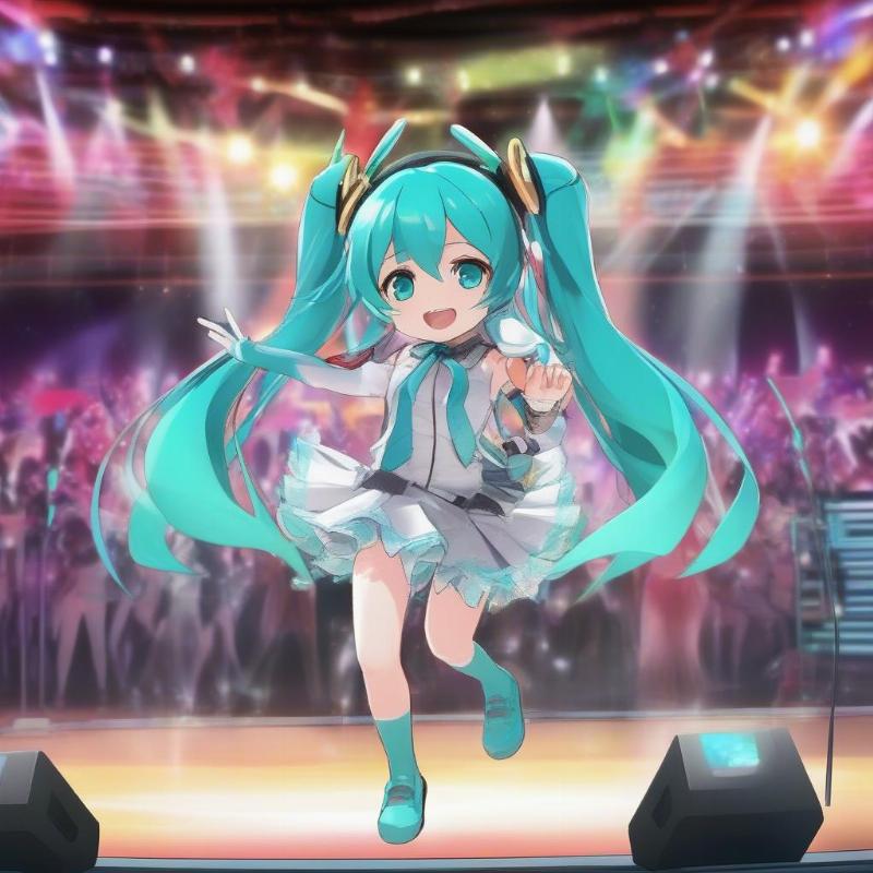 Game Miku Chibi Dễ Thương Đốn Tim Fan Hâm Mộ