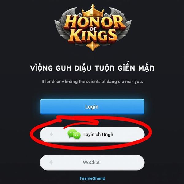 Hướng dẫn chi tiết cách đăng nhập Vương Giả Vinh Diệu bằng WeChat