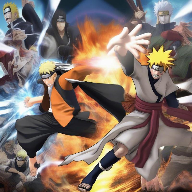 Đồ họa đẹp mắt trong Bleach vs Naruto 2.9