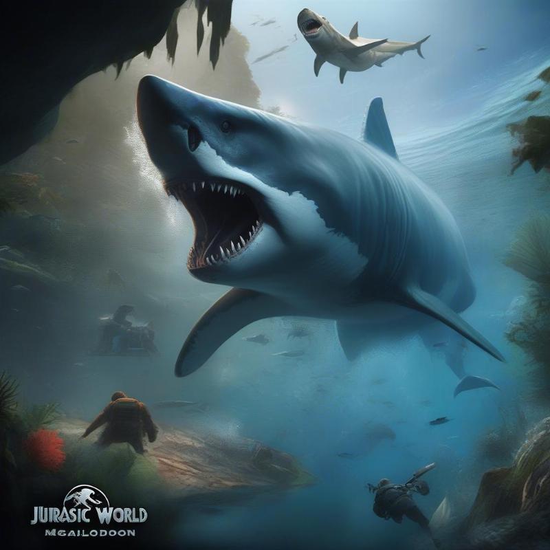 Chiến lược tấn công của Megalodon trong Jurassic World The Game