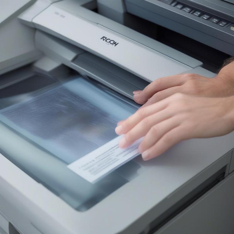 Hướng dẫn Scan bằng Máy Photocopy Ricoh 2075