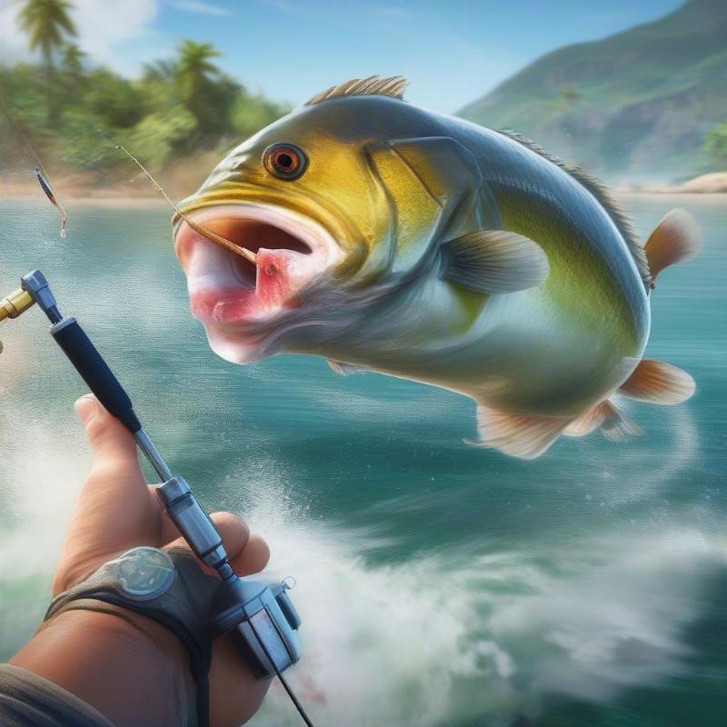 Câu cá trong Fishing Clash