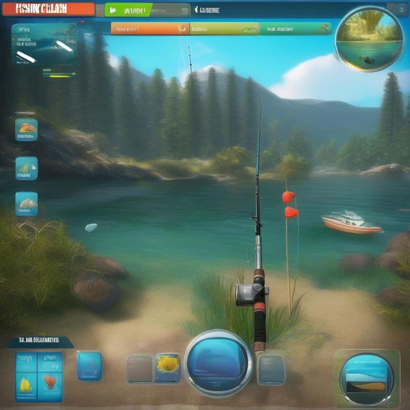 Giao diện Fishing Clash