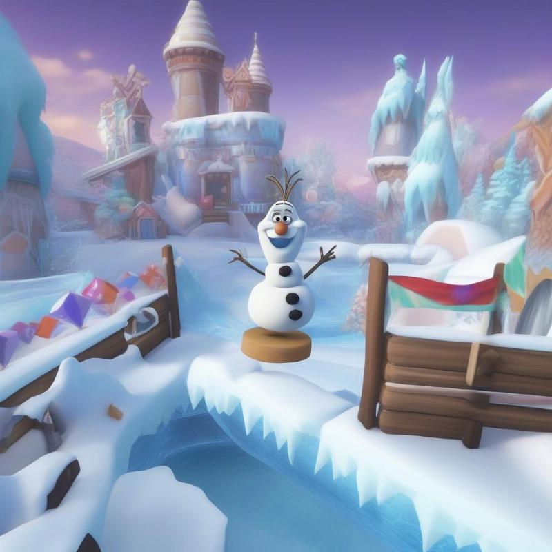 Game Cay Kem Phiêu Lưu: Frozen Fun Land