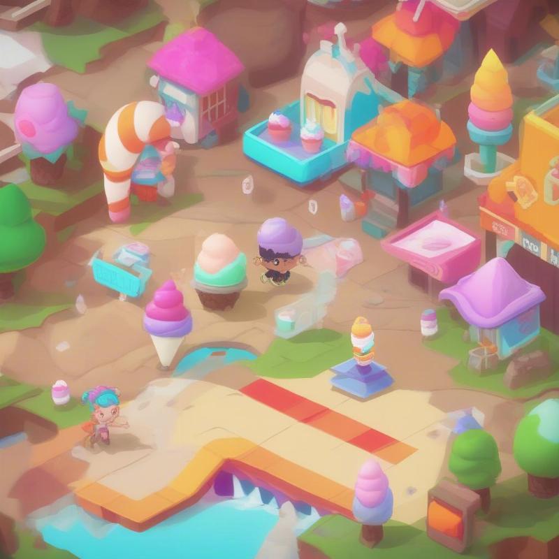 Game Cay Kem Phiêu Lưu: Ice Cream Adventure