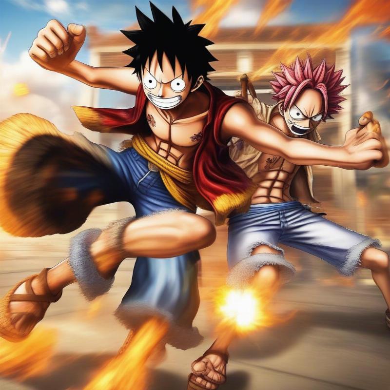 Game One Piece vs Fairy Tail 1.0: Cuộc Chiến Vui Nhộn