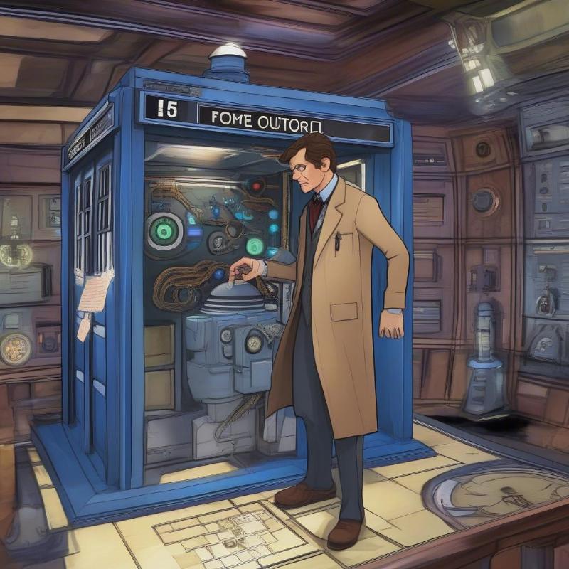 Giải đố trong Google Doodle Games Doctor Who