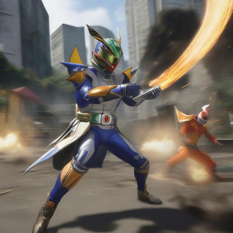 Khám Phá Thế Giới Game Kamen Rider Gaim