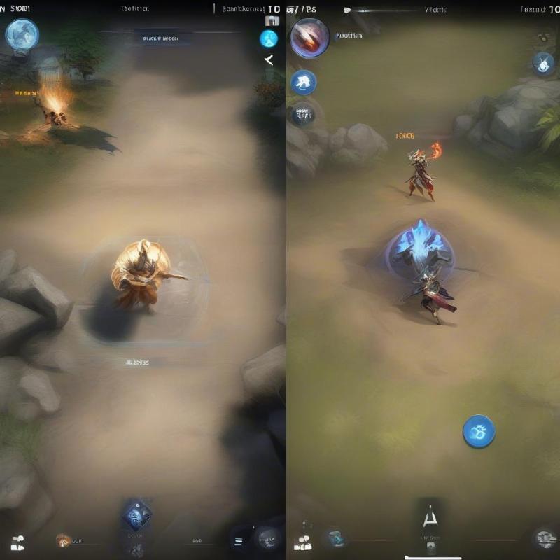 So sánh giao diện Liên Quân Mobile và Arena of Valor