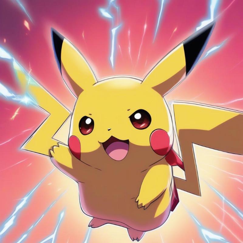 Pikachu Đáng Yêu trong Anime