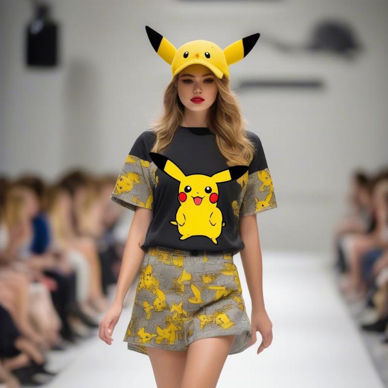 Pikachu trên Sàn Diễn Thời Trang