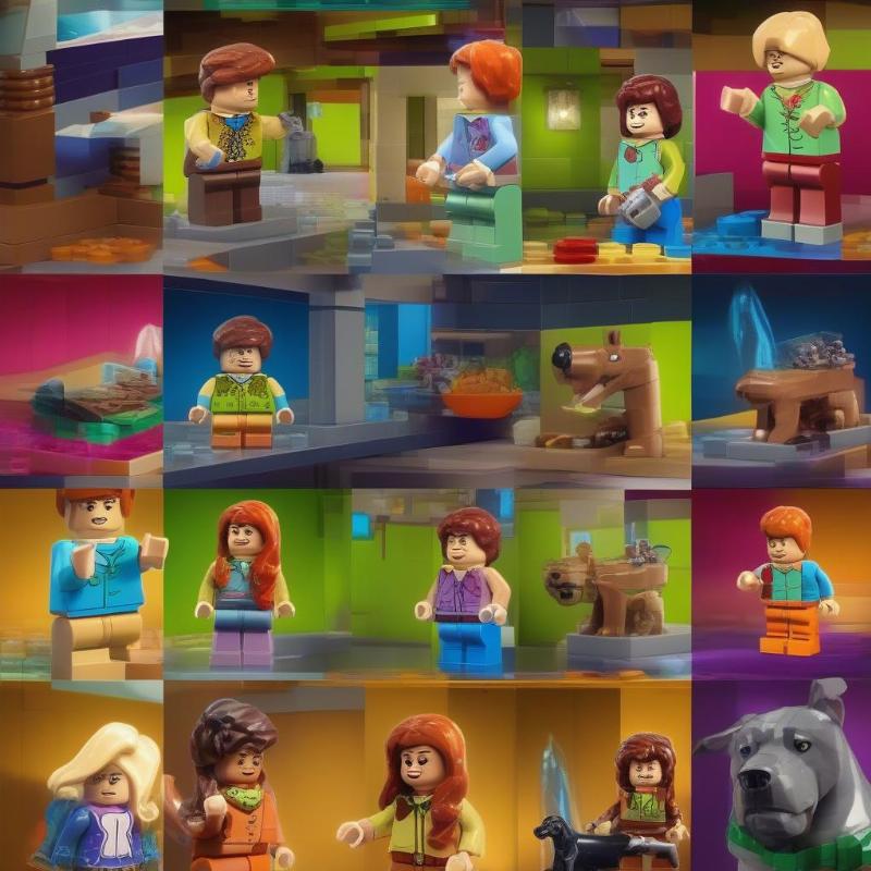 Đồ họa và âm thanh sống động trong Scooby Doo Lego