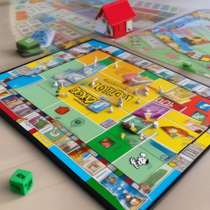 Khám Phá Thế Giới Vui Nhộn Của Snoopy Monopoly Board Game