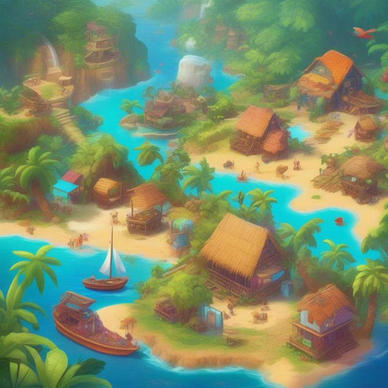 Khám Phá Thế Giới Fun Island Games Đầy Màu Sắc