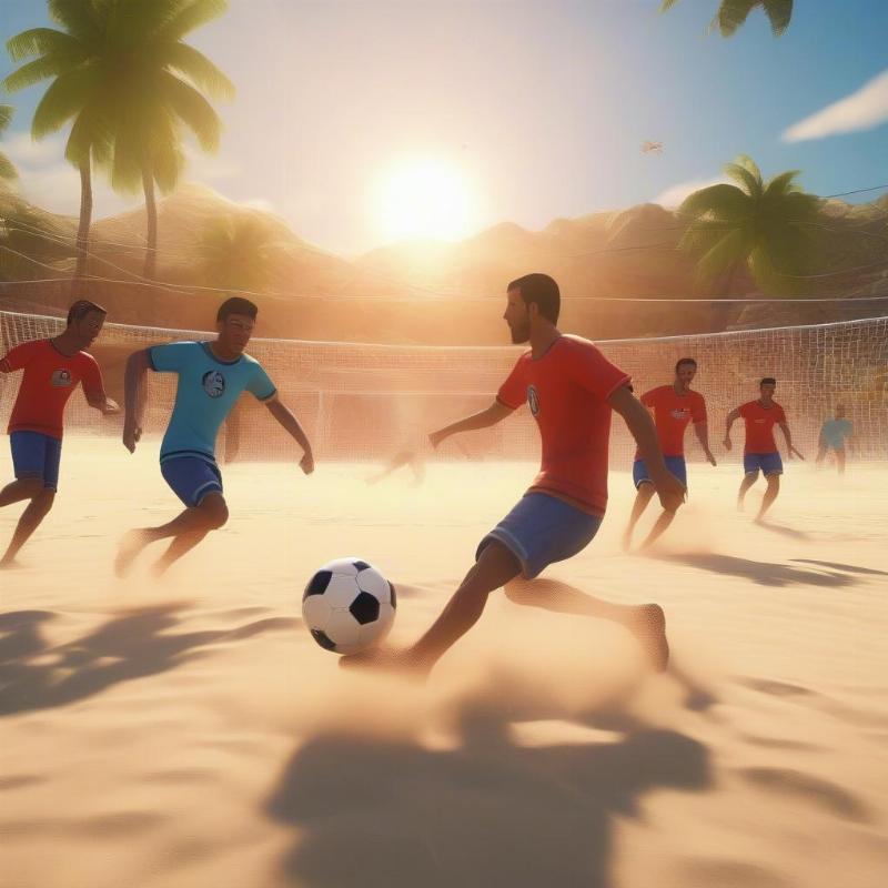 Thỏa Sức Tung Hoành Cùng Beach Soccer Online Game