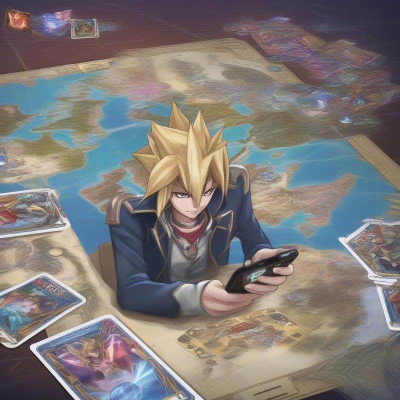 Chơi Game YuGiOh Online Trực Tuyến: Mở Cổng Thế Giới Bài Ma Thuật