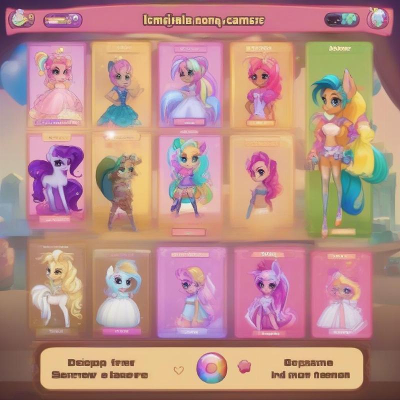 Khám phá Thế giới Game Pony Làm Đẹp