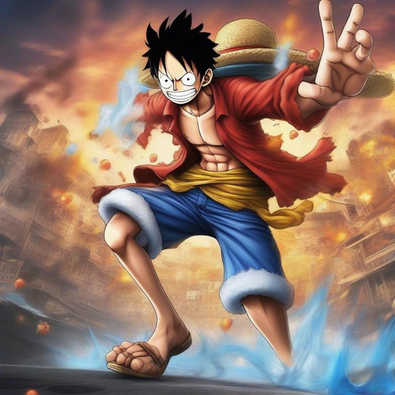 Luffy Chiến Đấu Trong One Piece Game 1.0