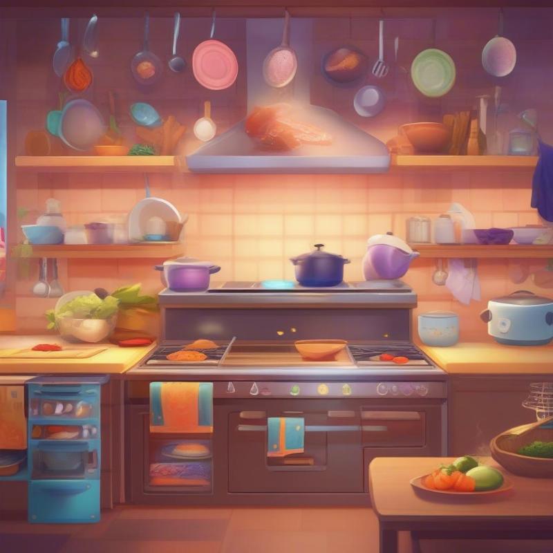 Khám Phá Thế Giới Ẩm Thực Cùng Luna Kitchen Game