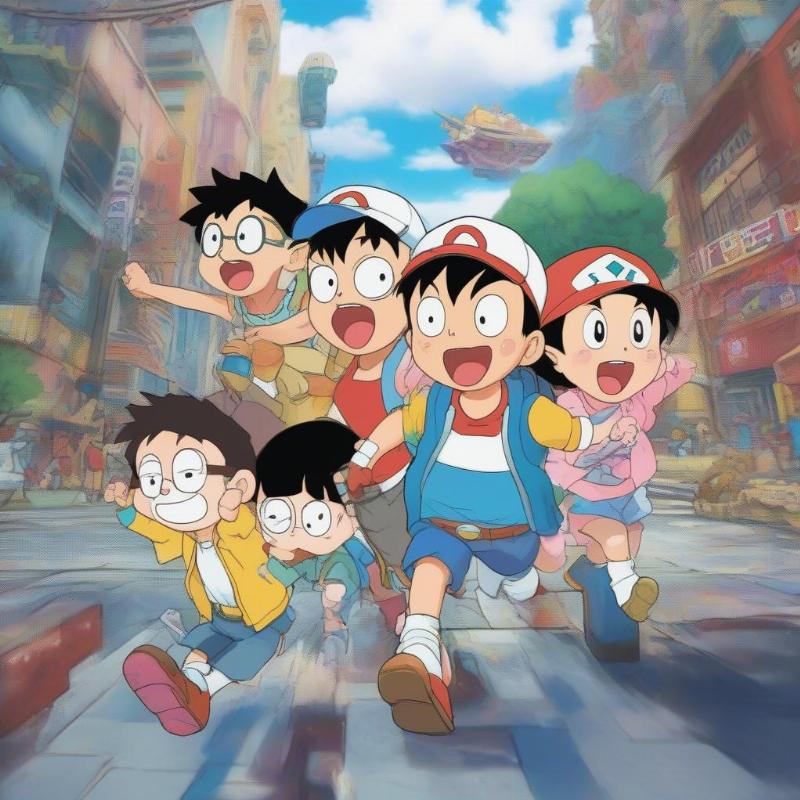 Khám Phá Thế Giới Game Doremon Nobita Xuka Chaien Xeko