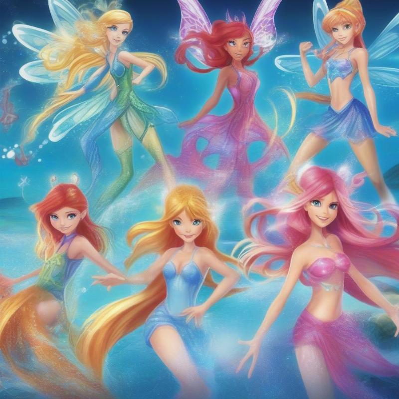 Khám Phá Thế Giới Winx Club Game Fairy Pretty Harmonix Exclusive Game