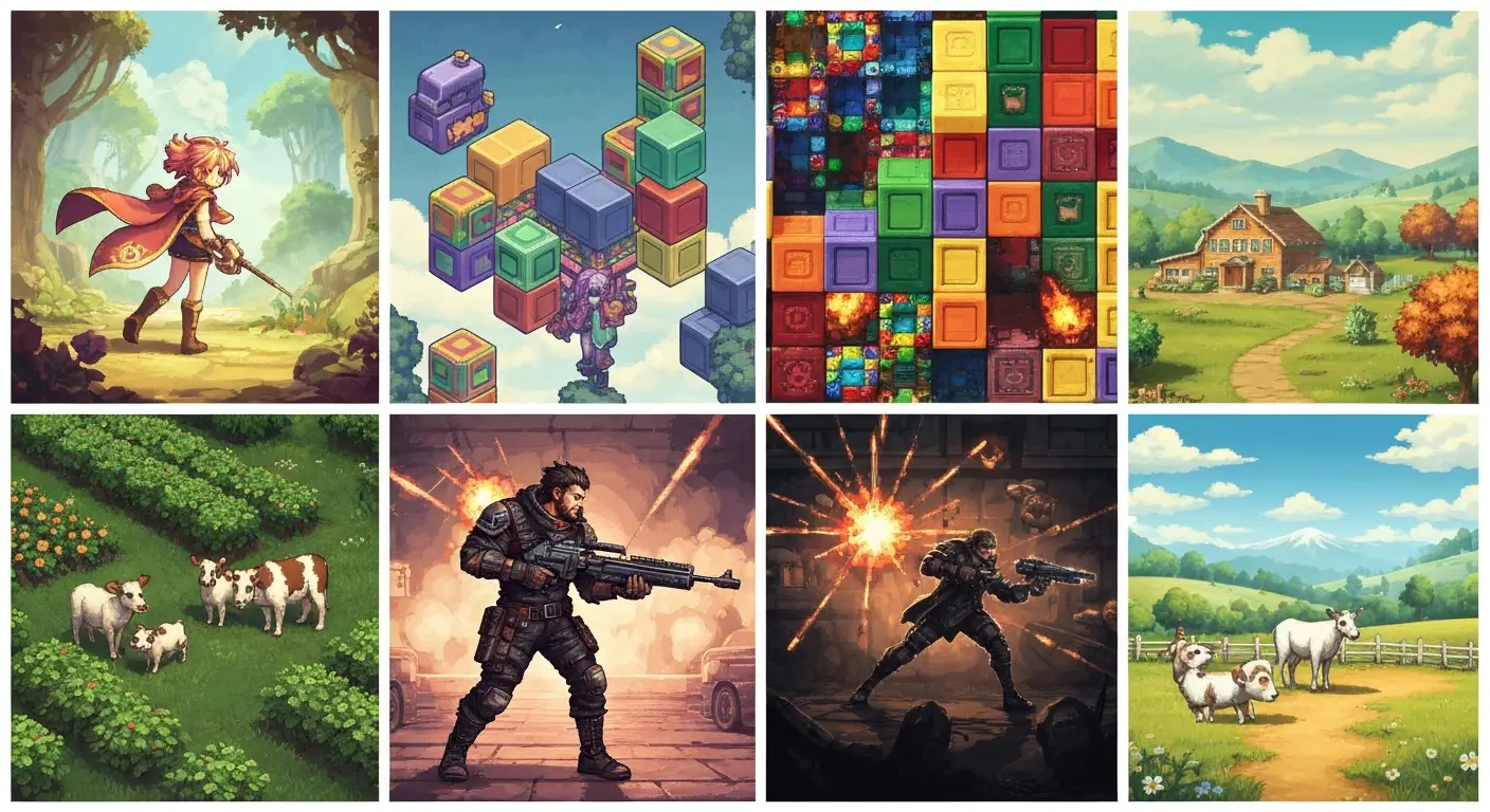 Top game 1 người 2025: Giải trí mọi lúc, mọi nơi không cần mạng