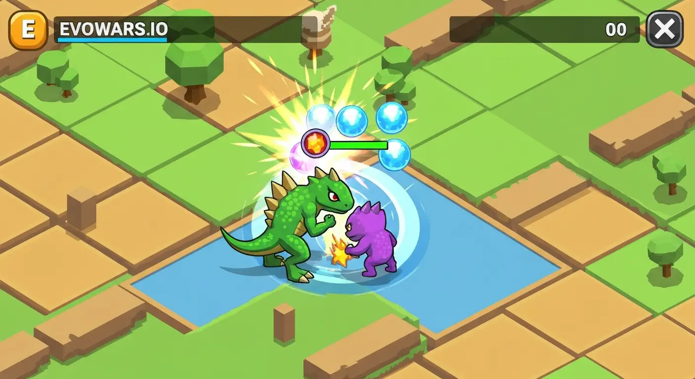 Giới thiệu tổng quan về game Evowars dành cho người mới.