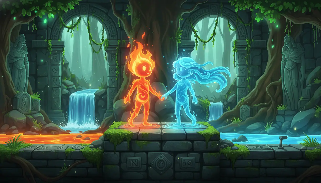 Lửa và Nước 1: Hướng dẫn chơi, tải game MIỄN PHÍ trên mọi nền tảng 2025