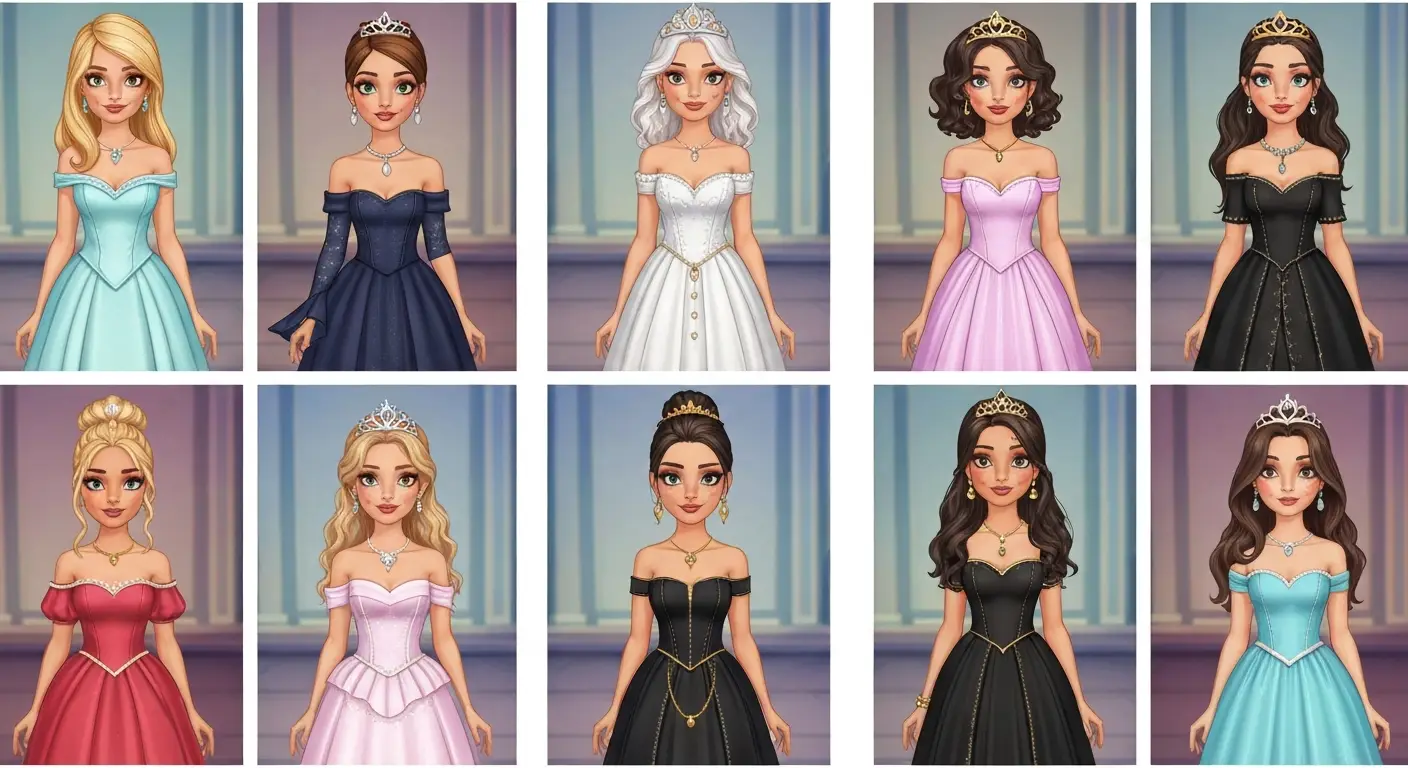 Trò Chơi Trang Điểm Công Chúa Miễn Phí: Lựa Chọn An Toàn & Sáng Tạo 2025